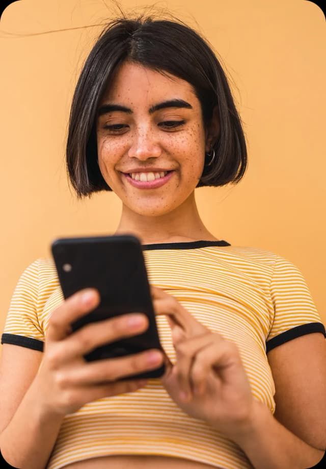 Girl buying gold