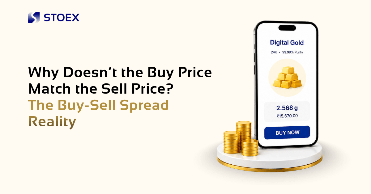Buy-Sell Spread in Digital Gold: What It Is and Why It Matters